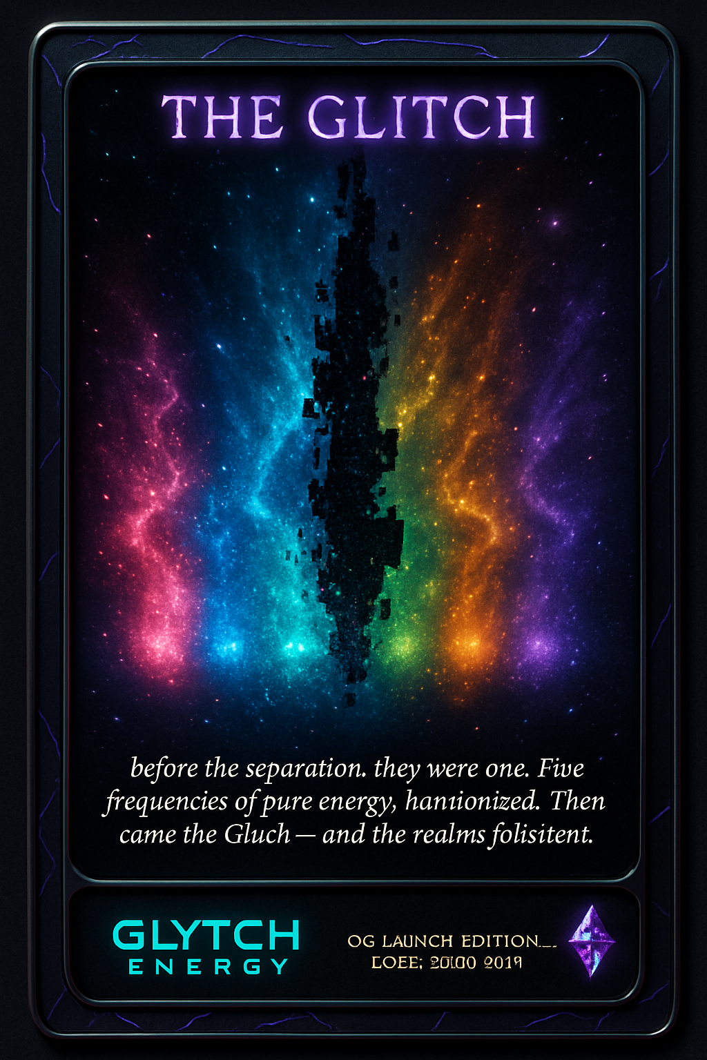 The Glitch Lore Card